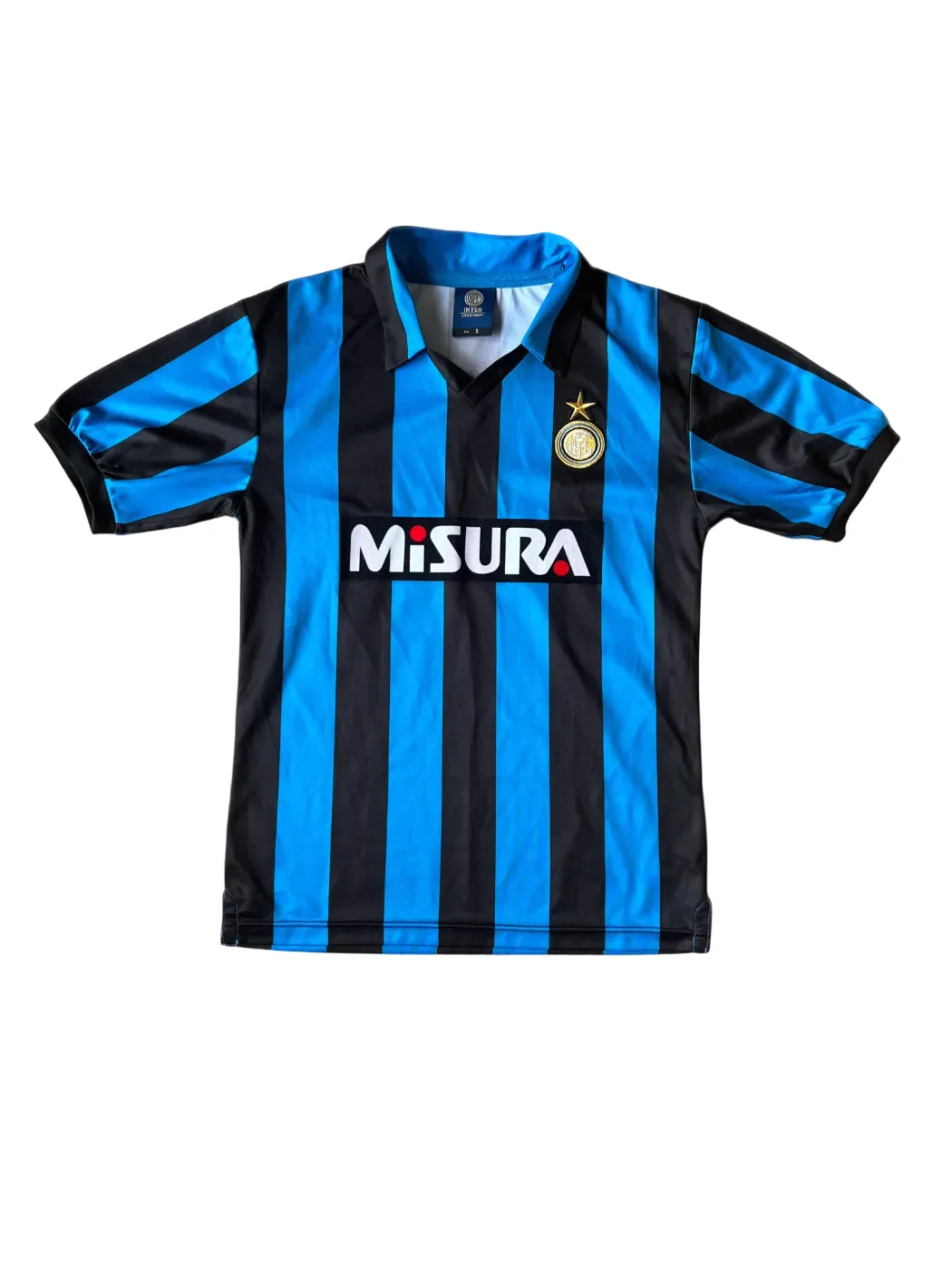 Official Retro Inter Milan Home Jersey 1990/91 Small – Jersey Boutique