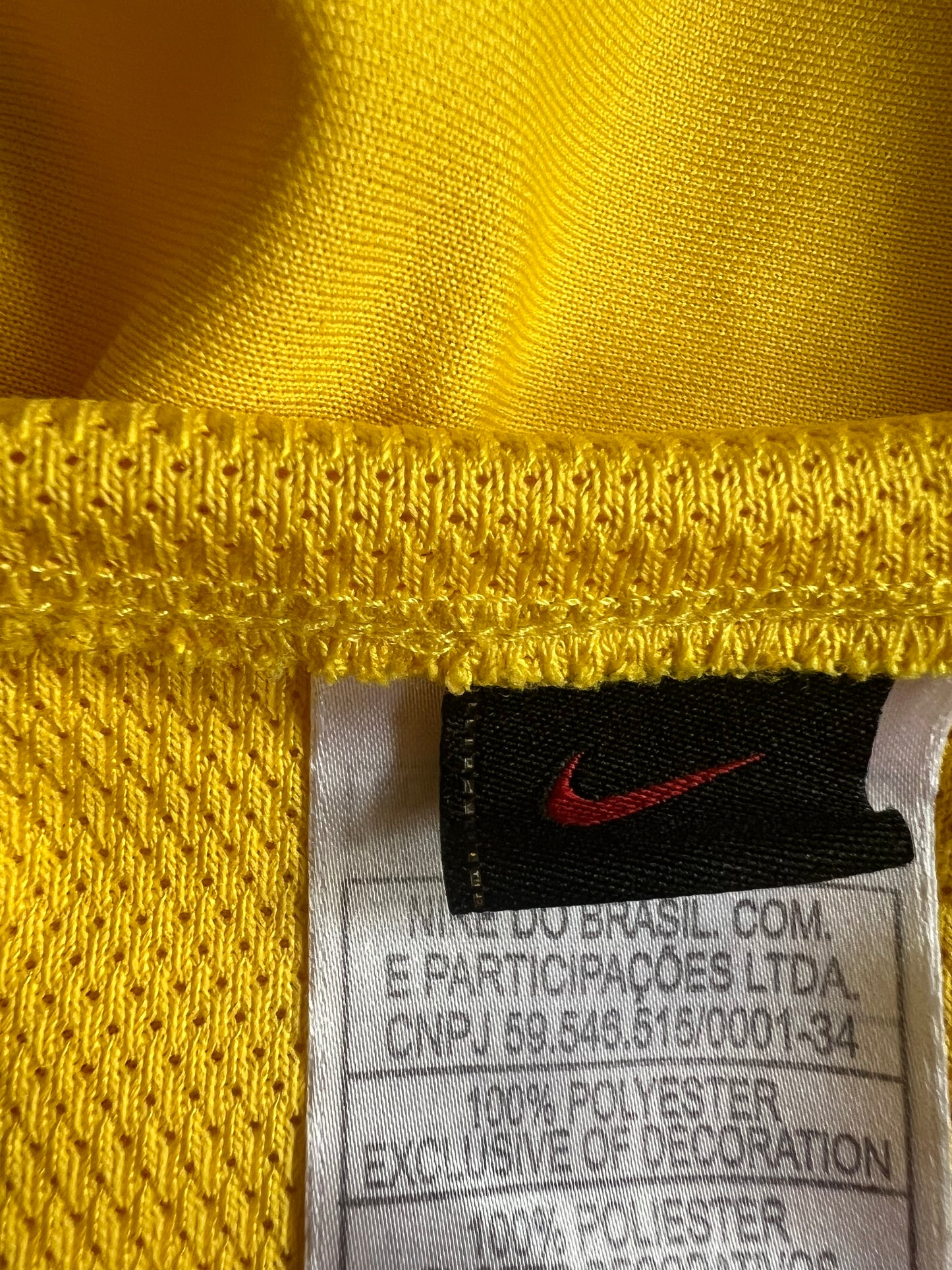 Nike Brazil Home Jersey 2008 Medium