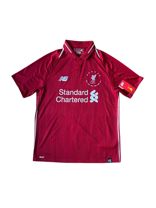 New Balance Liverpool Home Jersey 2018/19 6 Times Special Edition Small - Brand new with tags