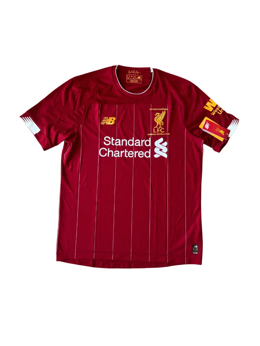 New Balance Liverpool Home Jersey 2019/20 Champions Special Edition Large - Brand new with tags
