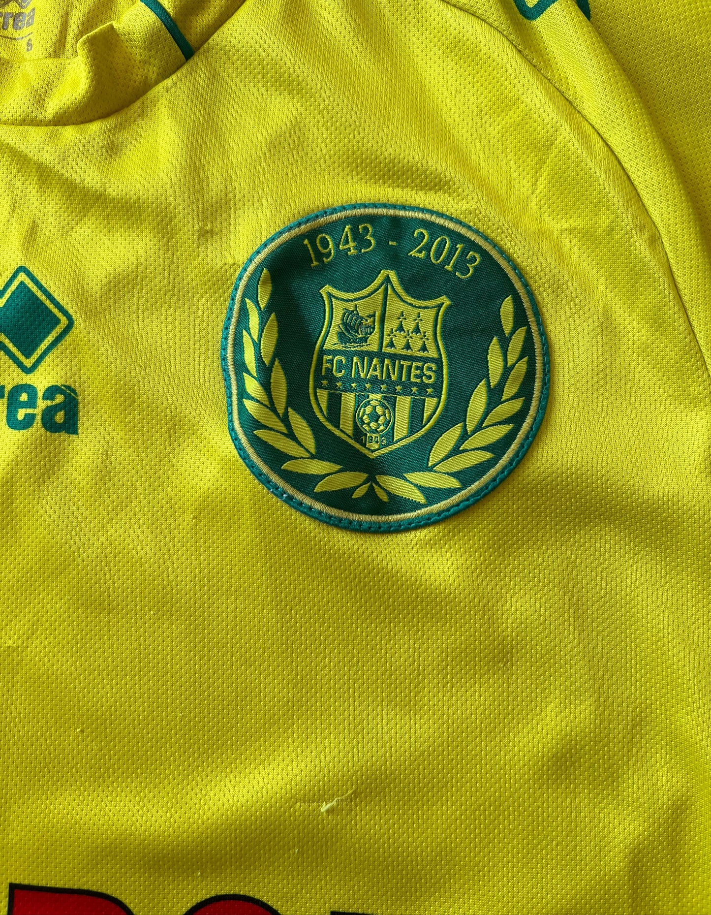 Erreà Nantes Home Jersey 2013/14 Small 70 Years Anniversary
