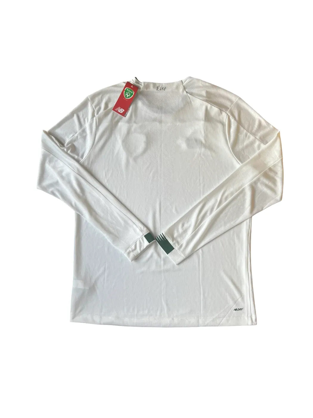 New Balance Ireland Away Jersey 2019-20 Large Sponsorless Version Long Sleeve