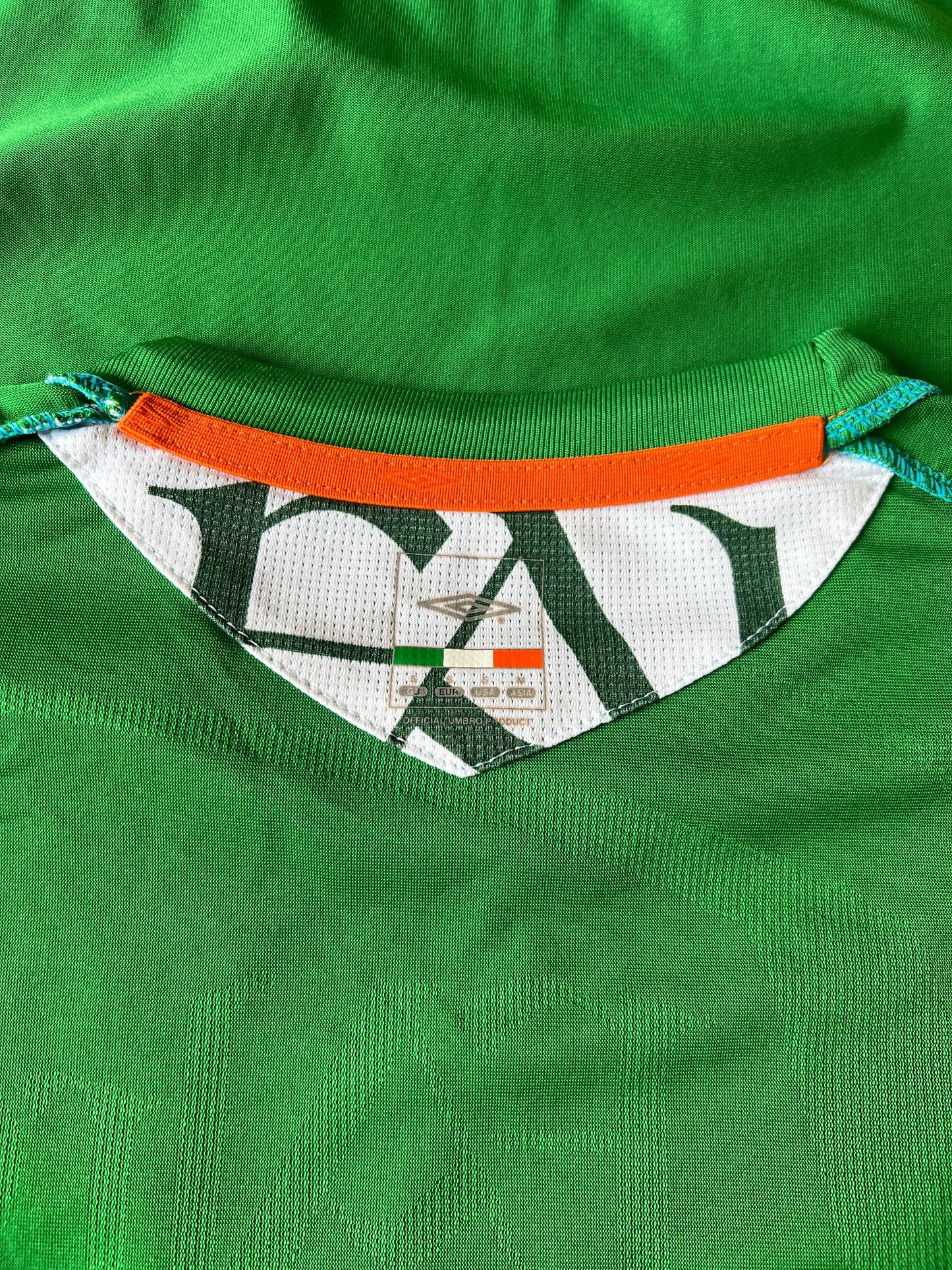 Vintage Umbro Ireland Home Jersey 2006 Small
