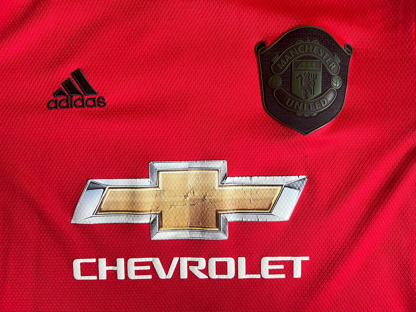 Adidas Manchester United Home Jersey 2019/20 Large Treble 20 Year Anniversary