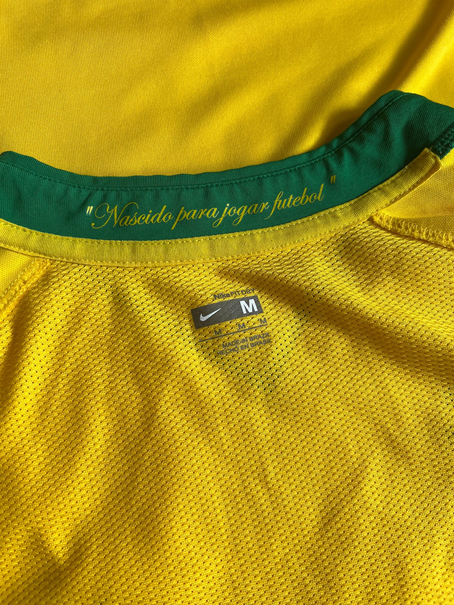 Nike Brazil Home Jersey 2008 Medium